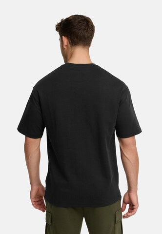 T-Shirt ' Wiwa ' INDICODE JEANS en noir