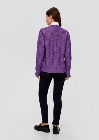 Cardigan QS en violet
