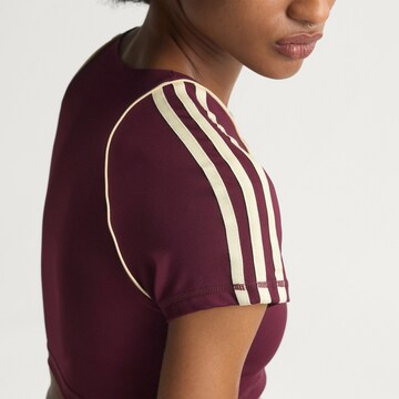 ADIDAS PERFORMANCE - Camisa funcionais 'Sst' em vermelho