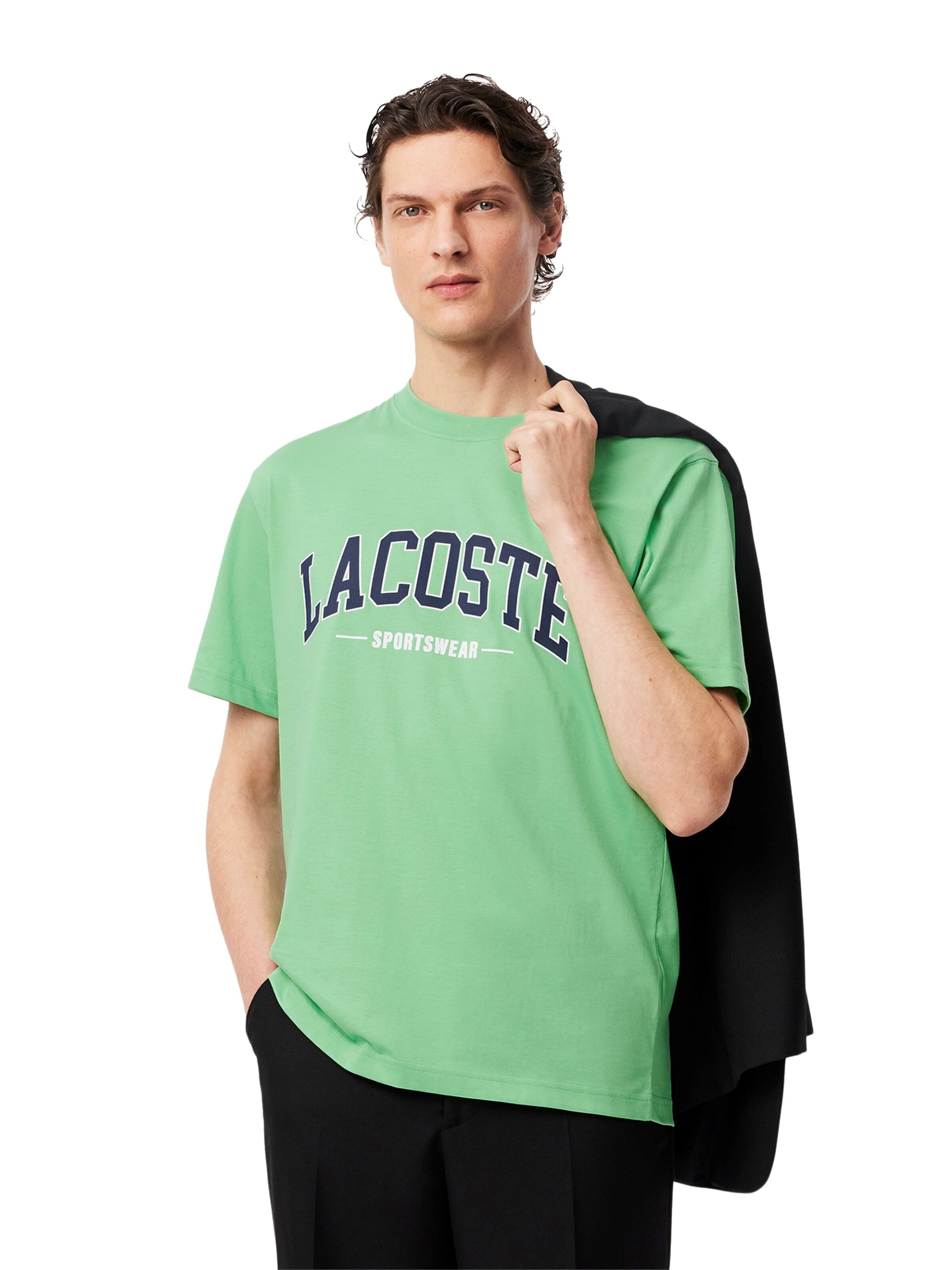 LACOSTE Bluser & t-shirts i grøn: forside