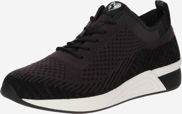 Earth Edition by Marco Tozzi Sneakers laag in Zwart: voorkant