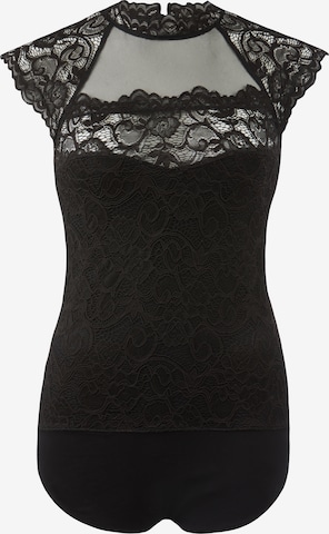 STOCKERPOINT Blouse body 'ROMY' in Zwart: voorkant