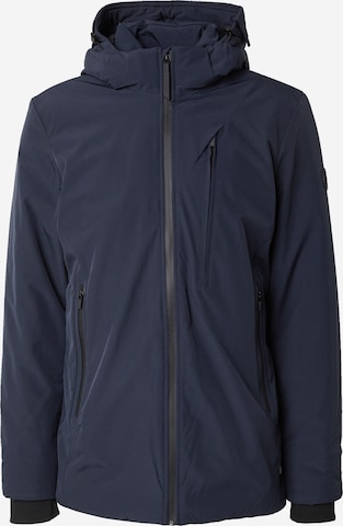 Cars Jeans Зимняя куртка 'HARWICK' в Синий: спереди