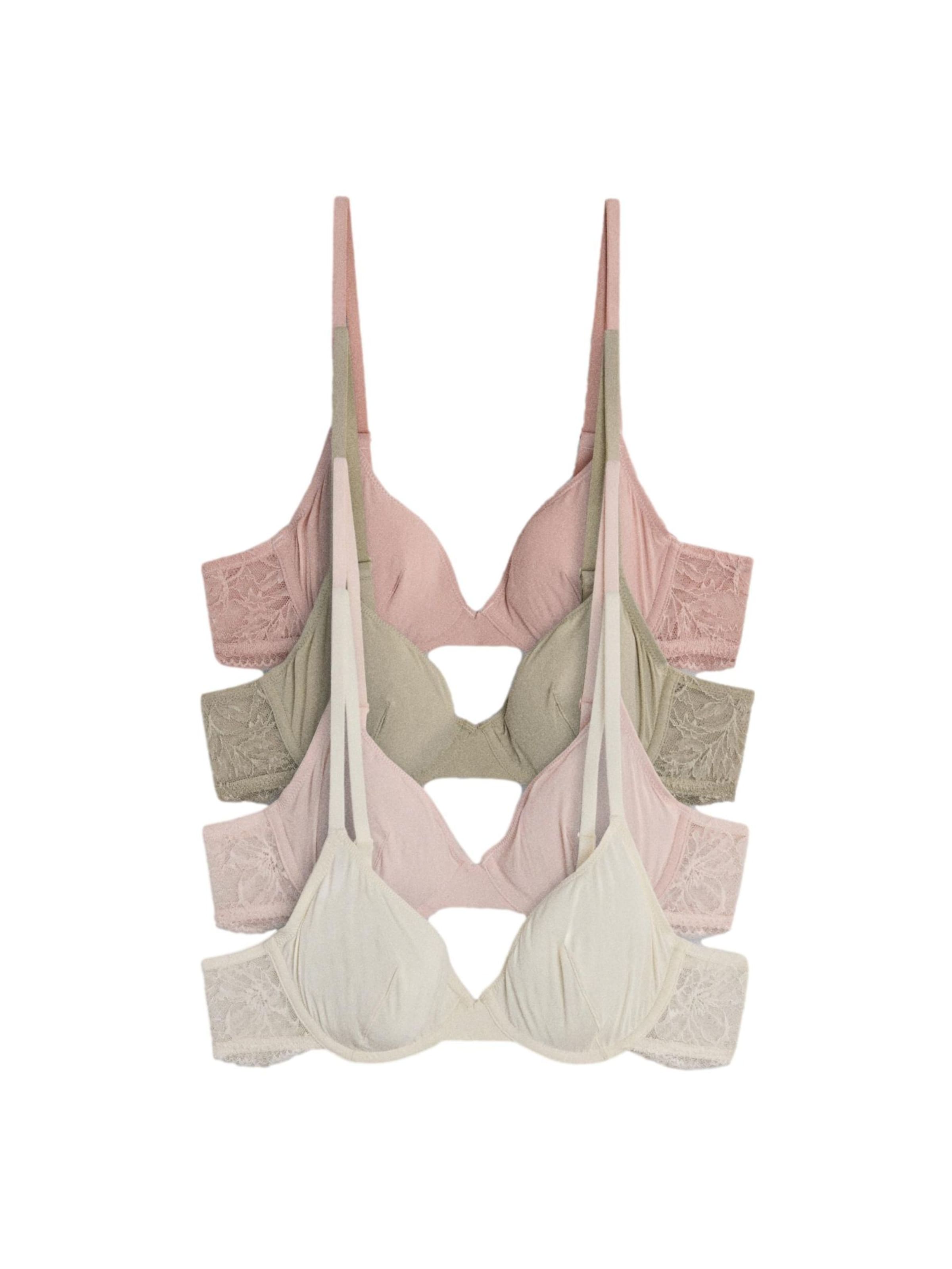 The Set Bra in Grey: front
