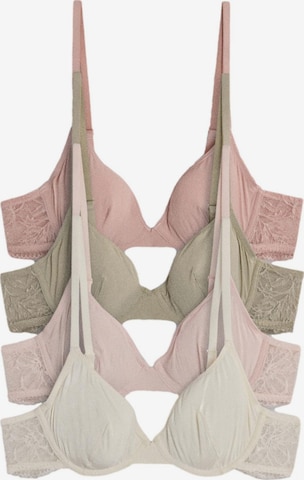 Invisible Soutien-gorge The Set en gris : devant