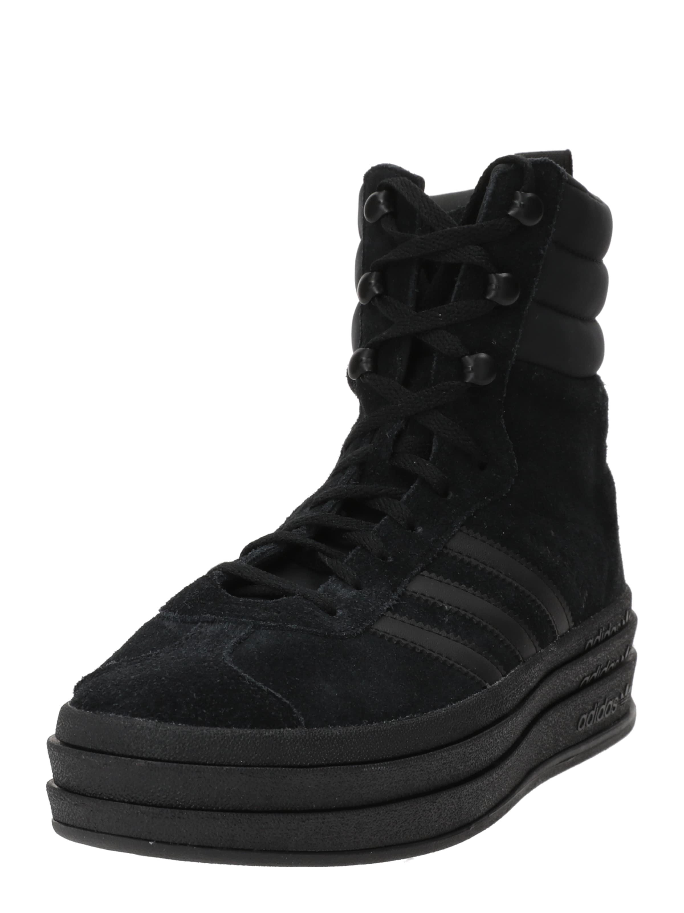 ADIDAS ORIGINALS Lace Up Ankle Boots Gazelle in Black ABOUT YOU