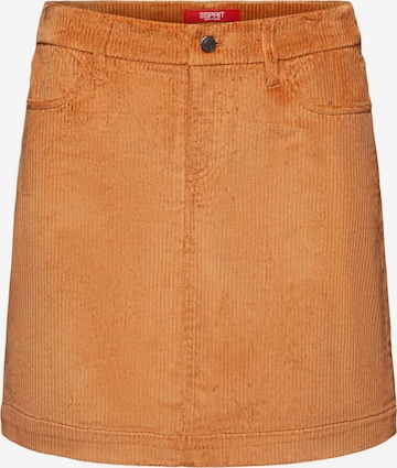 ESPRIT Skirt in Brown: front