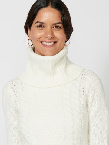 KOROSHI Pullover in Weiß