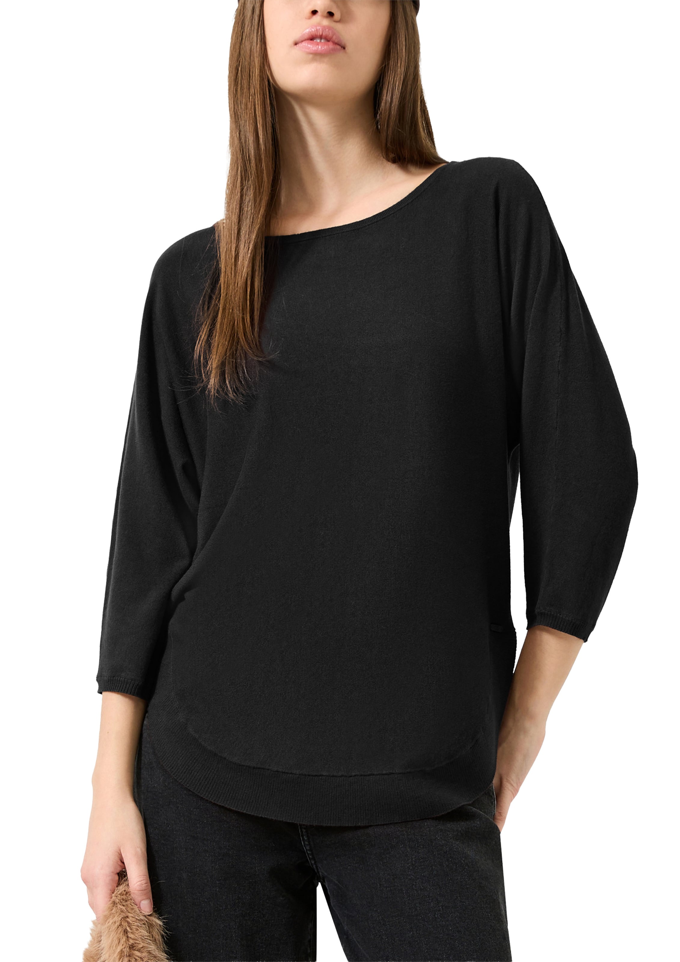 Pull-over QS en noir