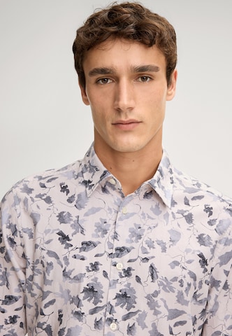 JOOP! Jeans Regular Fit Hemd 'Hansen' in Beige