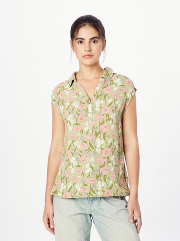 Ragwear Blouse 'CHERRIE' in Groen: voorkant