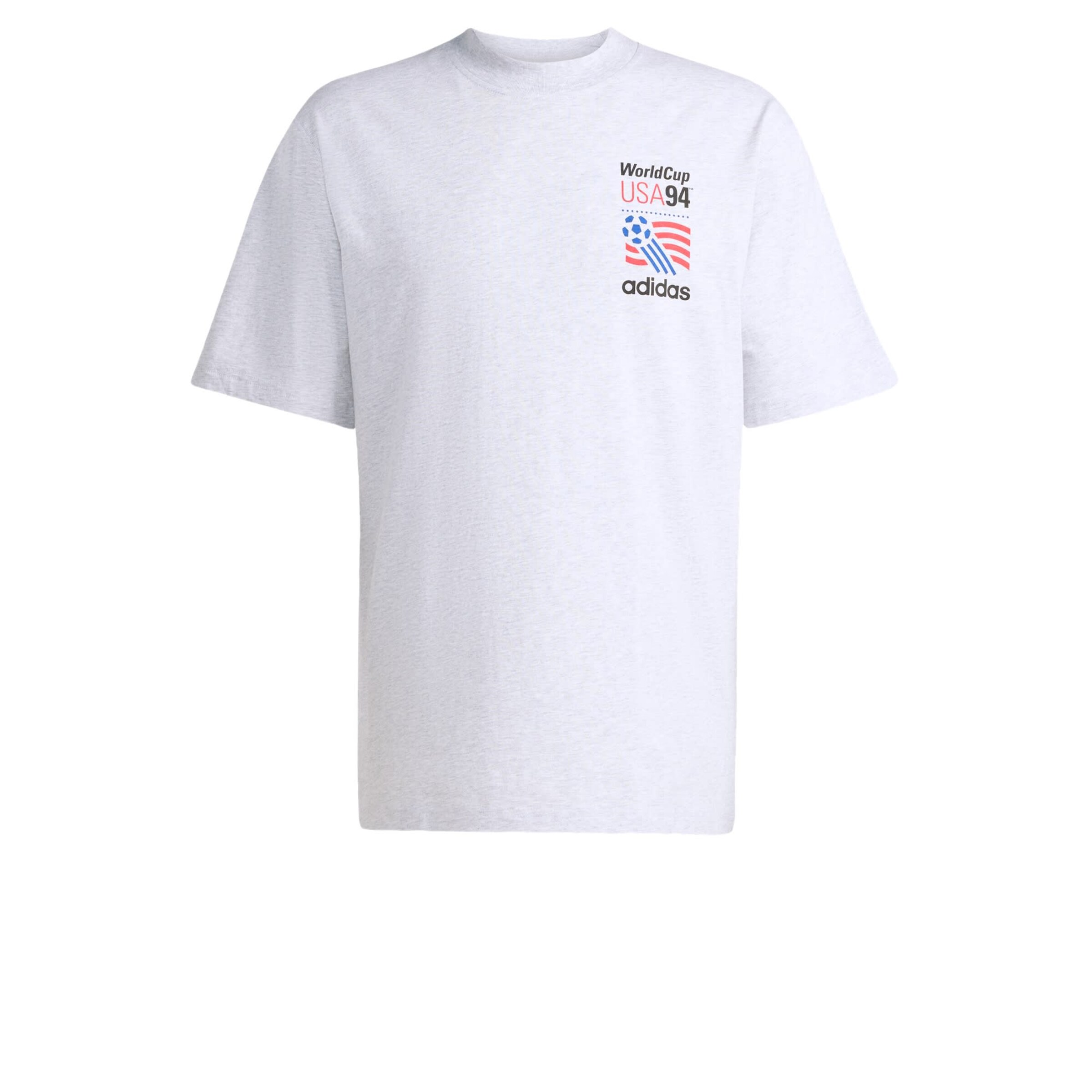 ADIDAS PERFORMANCE T-Shirt in blau / grau / rot, Produktansicht