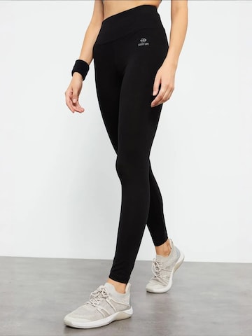Skinny Leggings 'Gamaschen' Tommy Life en noir
