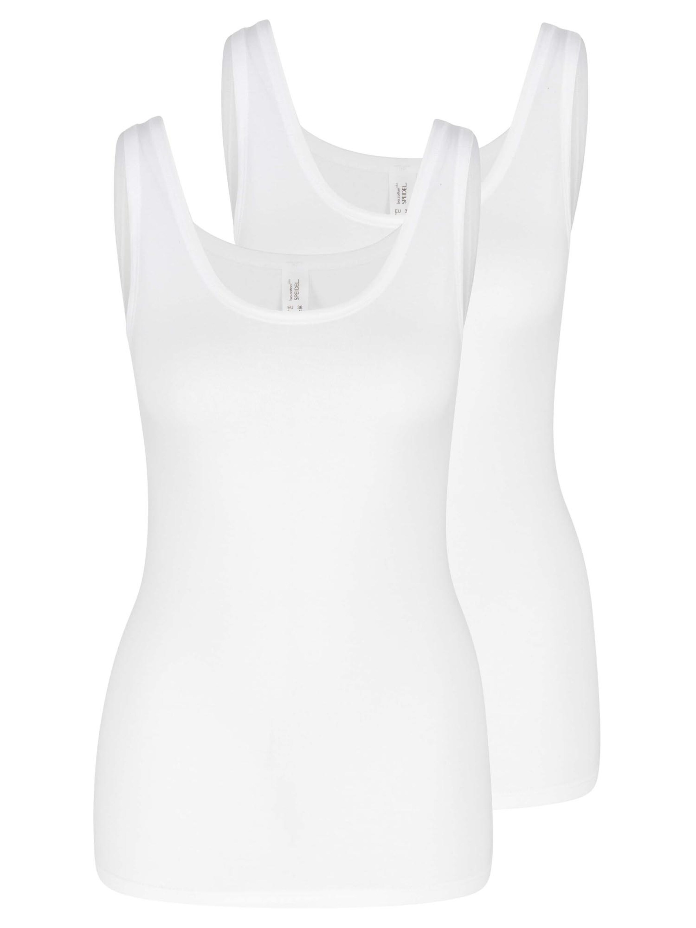 SPEIDEL Undershirt 'bio.cotton Plus' in White: front