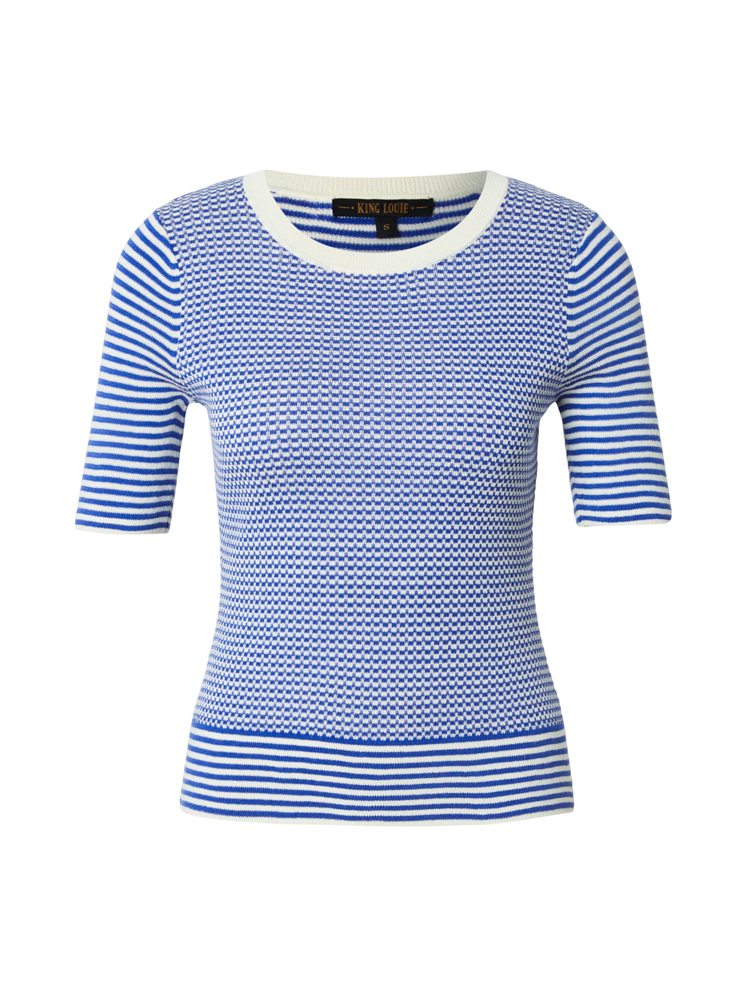 King Louie Shirt 'Denis' in Blue: front