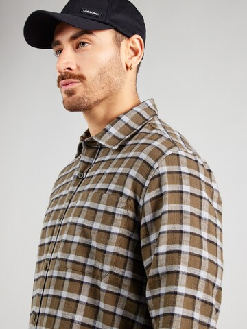 QS Regular Fit Hemd in Grün