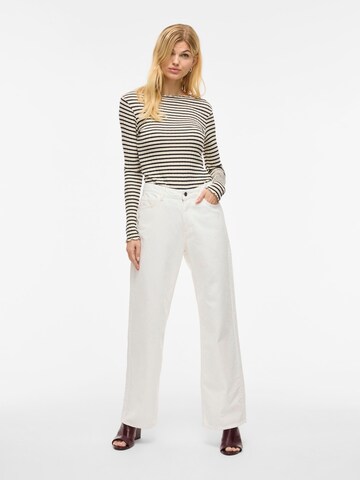 VILA Wide leg Jeans 'VIPALMA' in White
