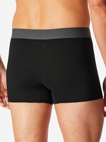 SCHIESSER Boxershorts '95/5 Cotton' in Zwart