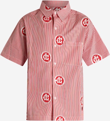 Fit confort Chemise ICECREAM en rouge : devant