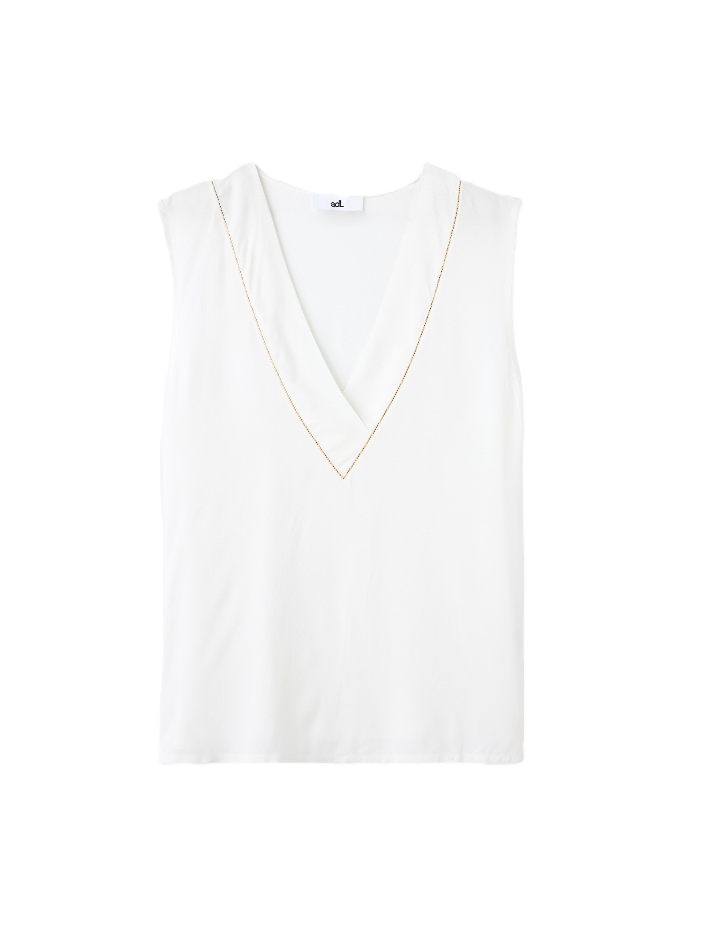 Chemisier adl en blanc : devant