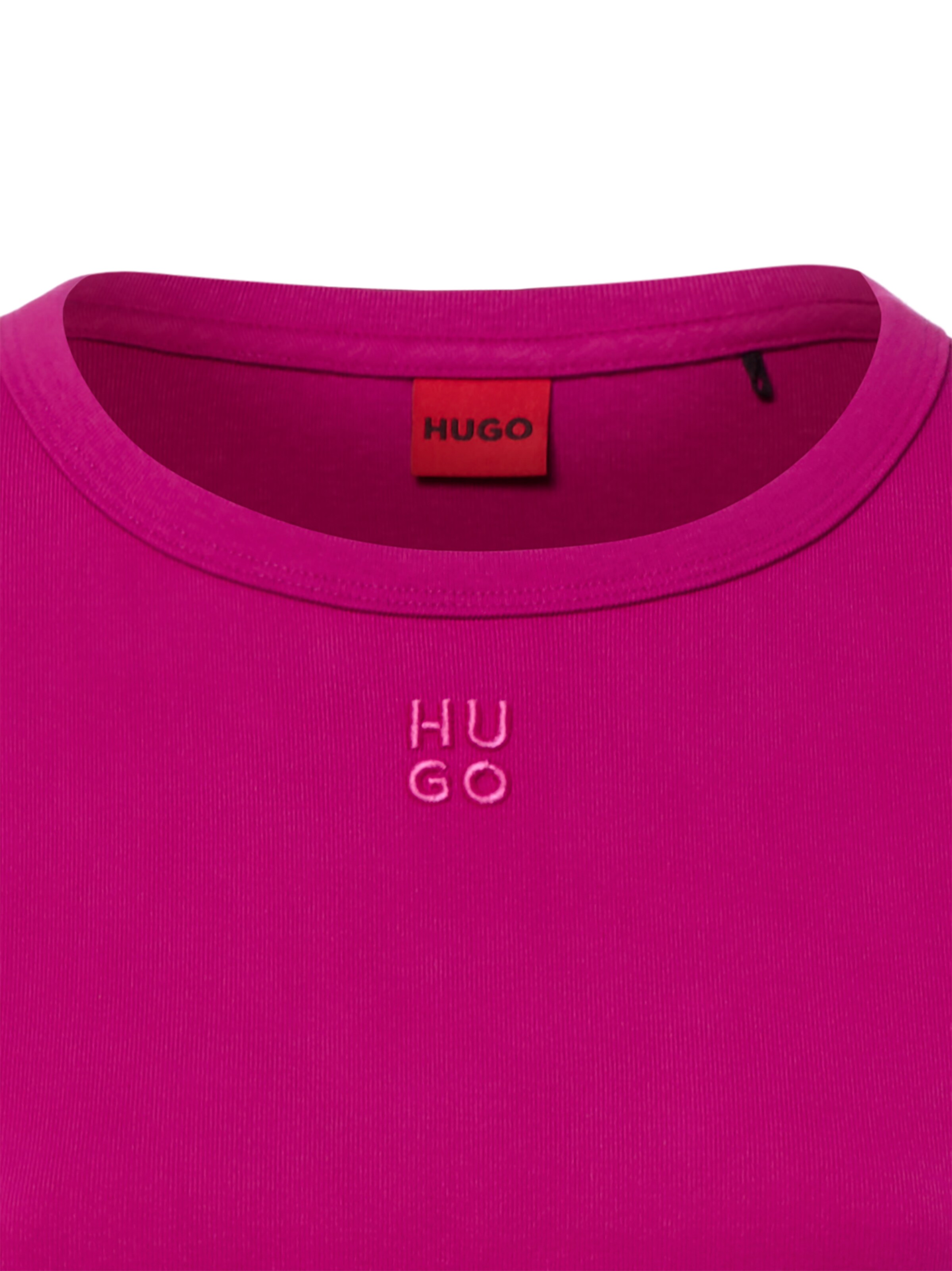 HUGO T-Shirt ' Deloris ' in Pink