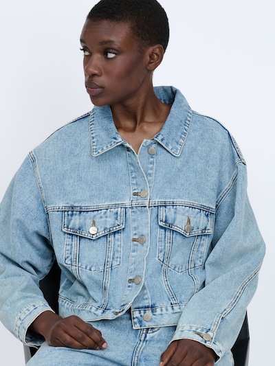 Influencer Between-season jacket in Blue denim, Item view