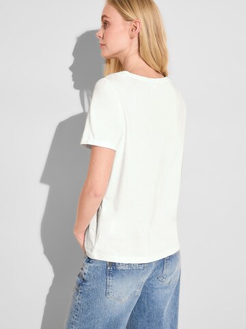 STREET ONE T-Shirt in Weiß