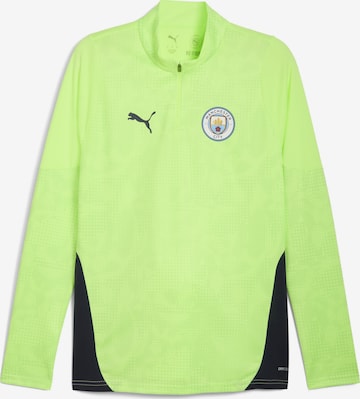 T-Shirt fonctionnel 'Manchester City' PUMA en jaune : devant