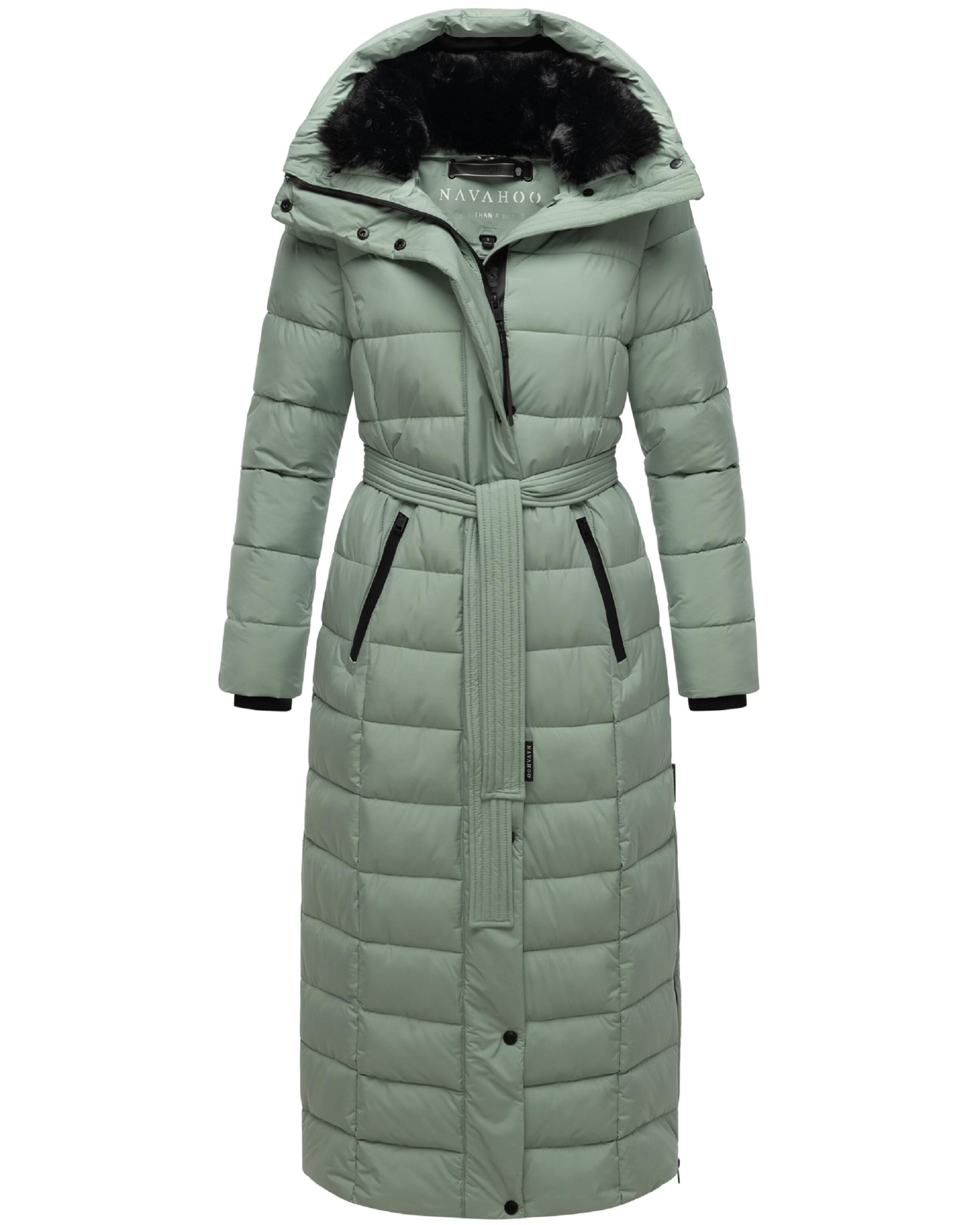 NAVAHOO Winter coat 'Das Teil XIV' in Green