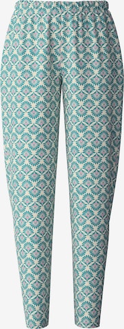 CALIDA Pyjamahose 'Favourites Botanic' in Blau: Vorderseite