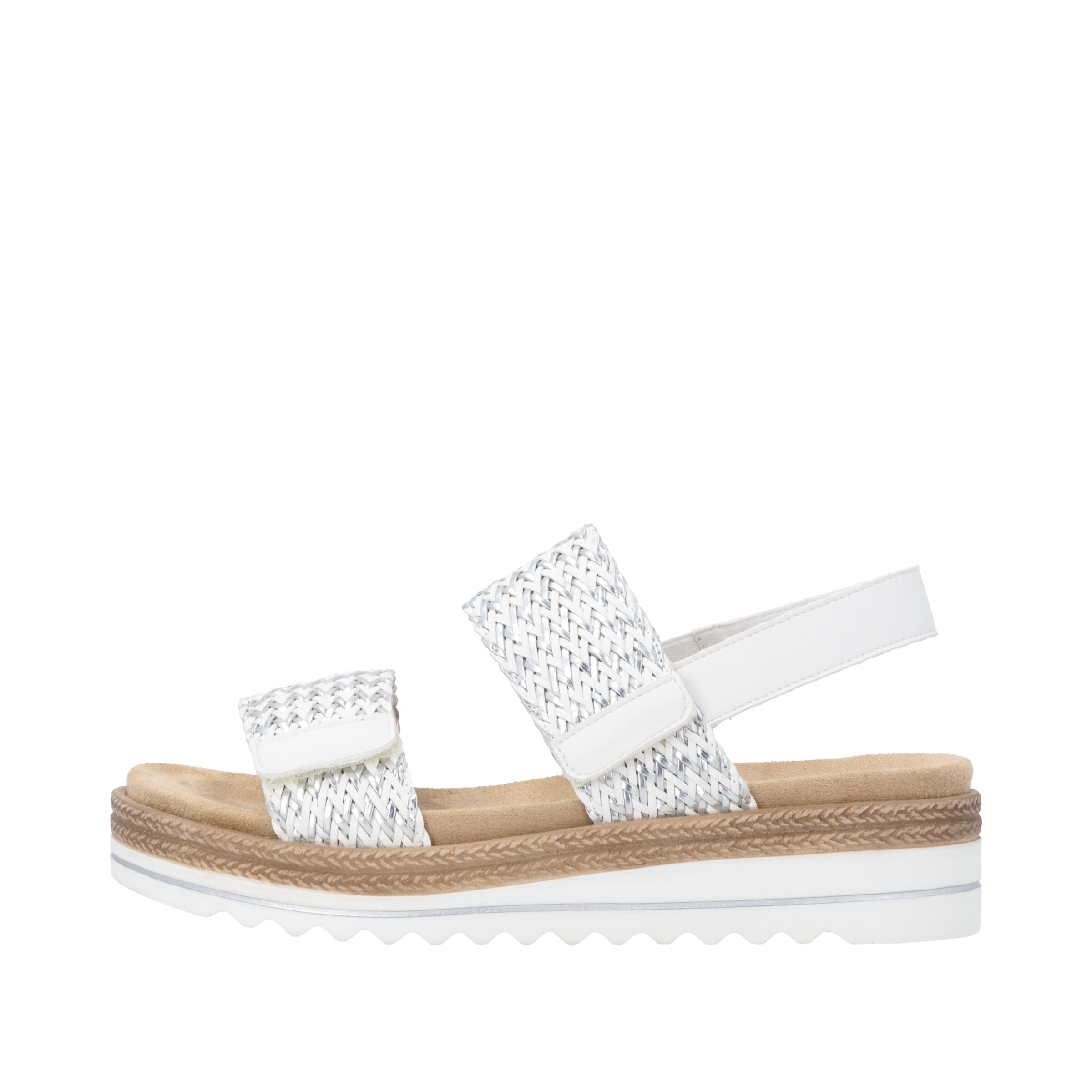 REMONTE Strap Sandals ' D0Q63 ' in Silver