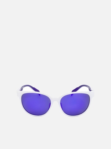 Adidas Sport Zonnebril 'Adidas Sport SP0021 Matte violet 55/15/135 Women Sunglasses' in Wit: voorkant