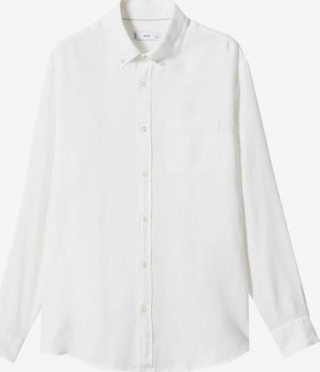 MANGO MAN Overhemd 'Avispa' in Wit: voorkant