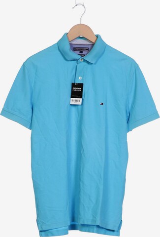 TOMMY HILFIGER Poloshirt L in Blau: predná strana