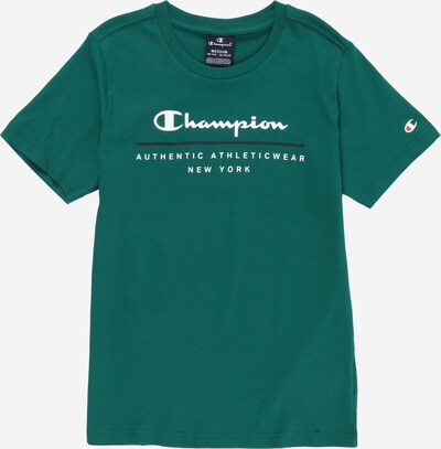 Champion Authentic Athletic Apparel T-Krekls, krāsa - zaļš / balts, Preces skats