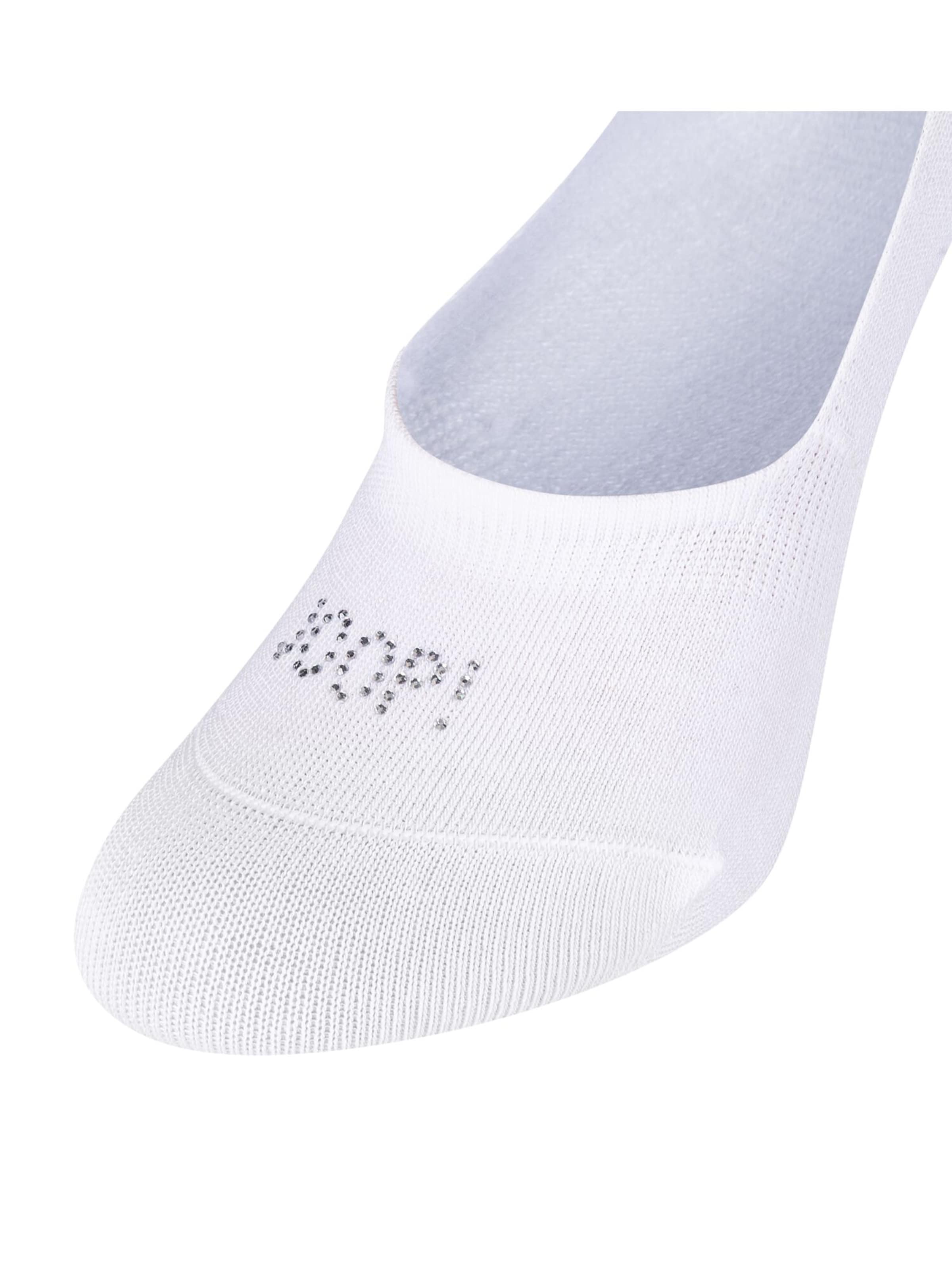 JOOP! Enkelsokken 'Crystal' in Wit