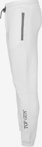 TOP GUN Tapered Workout Pants in White