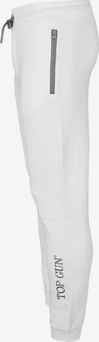 TOP GUN Tapered Workout Pants in White