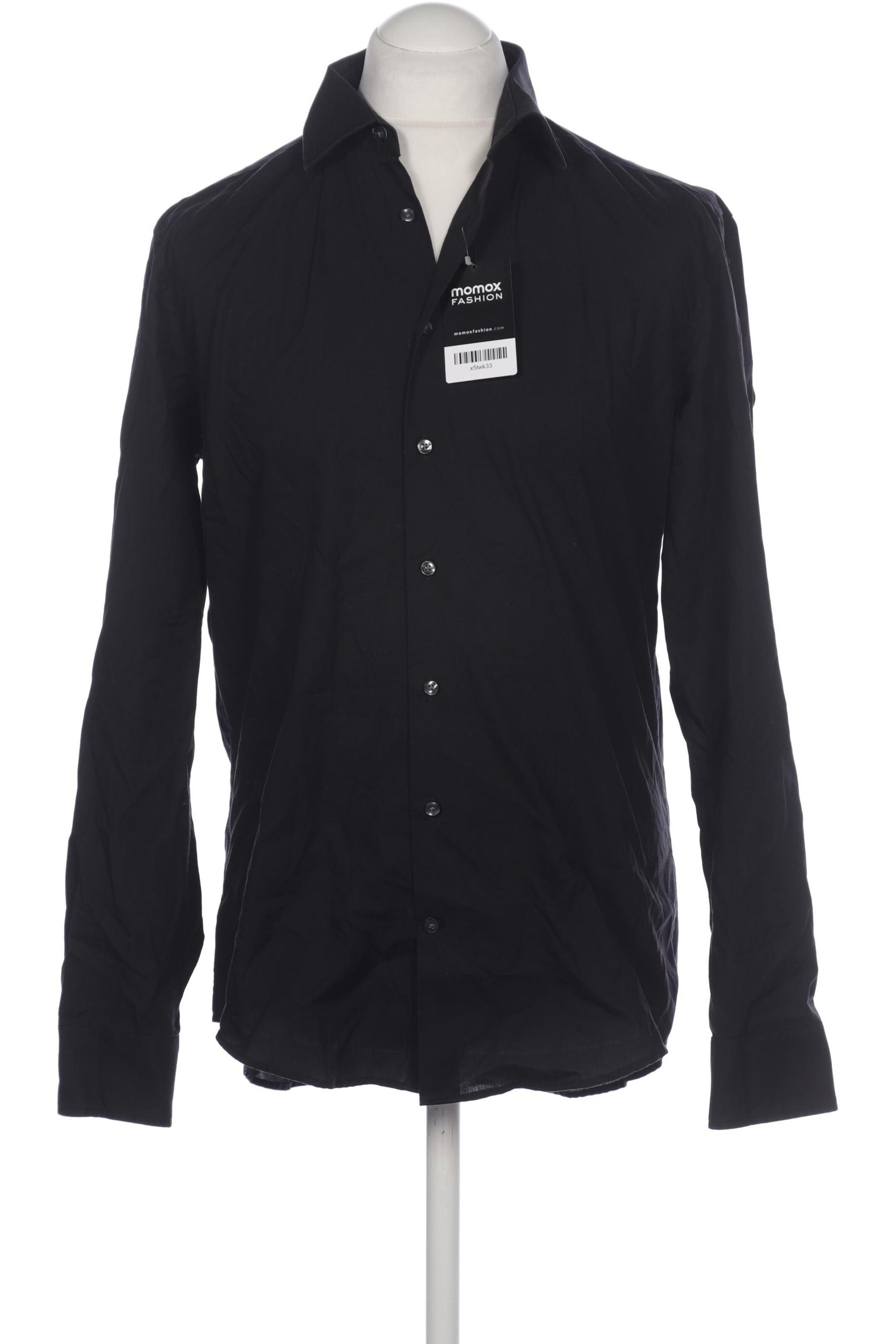 SEIDENSTICKER Button Up Shirt in L in Black: front
