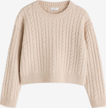 Pull-over Next en beige : devant