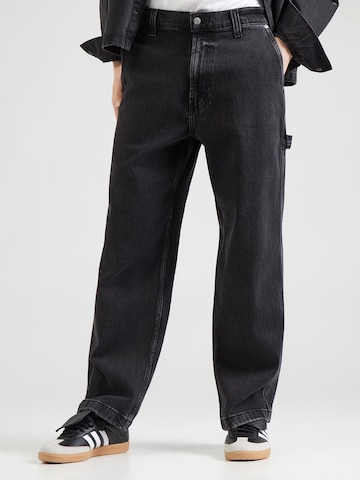 HOLLISTER Baggy Farmer - fekete: elől