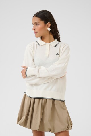 Pull-over 'KBZabrina' KAREN BY SIMONSEN en blanc : devant