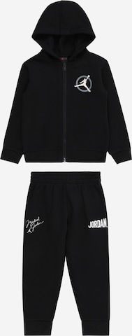 Jordan Tracksuit in Black: front