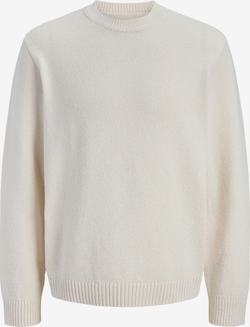 Jack & Jones Junior Sweater 'JORNORREBRO' in White: front