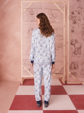 Cath Kidston - Pijama 'Wallace and Grommit' em azul