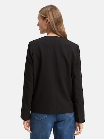 TOM TAILOR DENIM Blazer in Schwarz