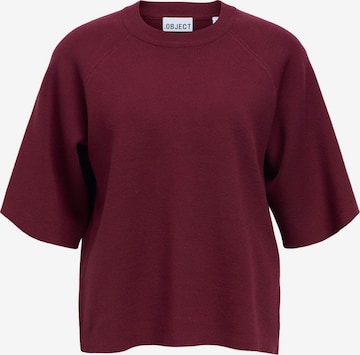 Pullover 'Reynard' di OBJECT in rosso: frontale