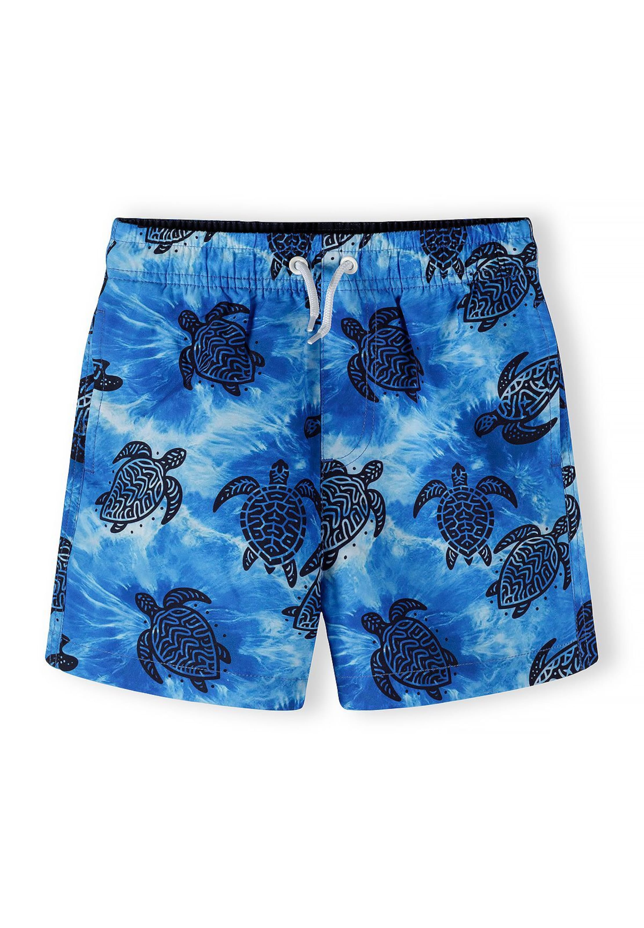 MINOTI Badshorts i blå