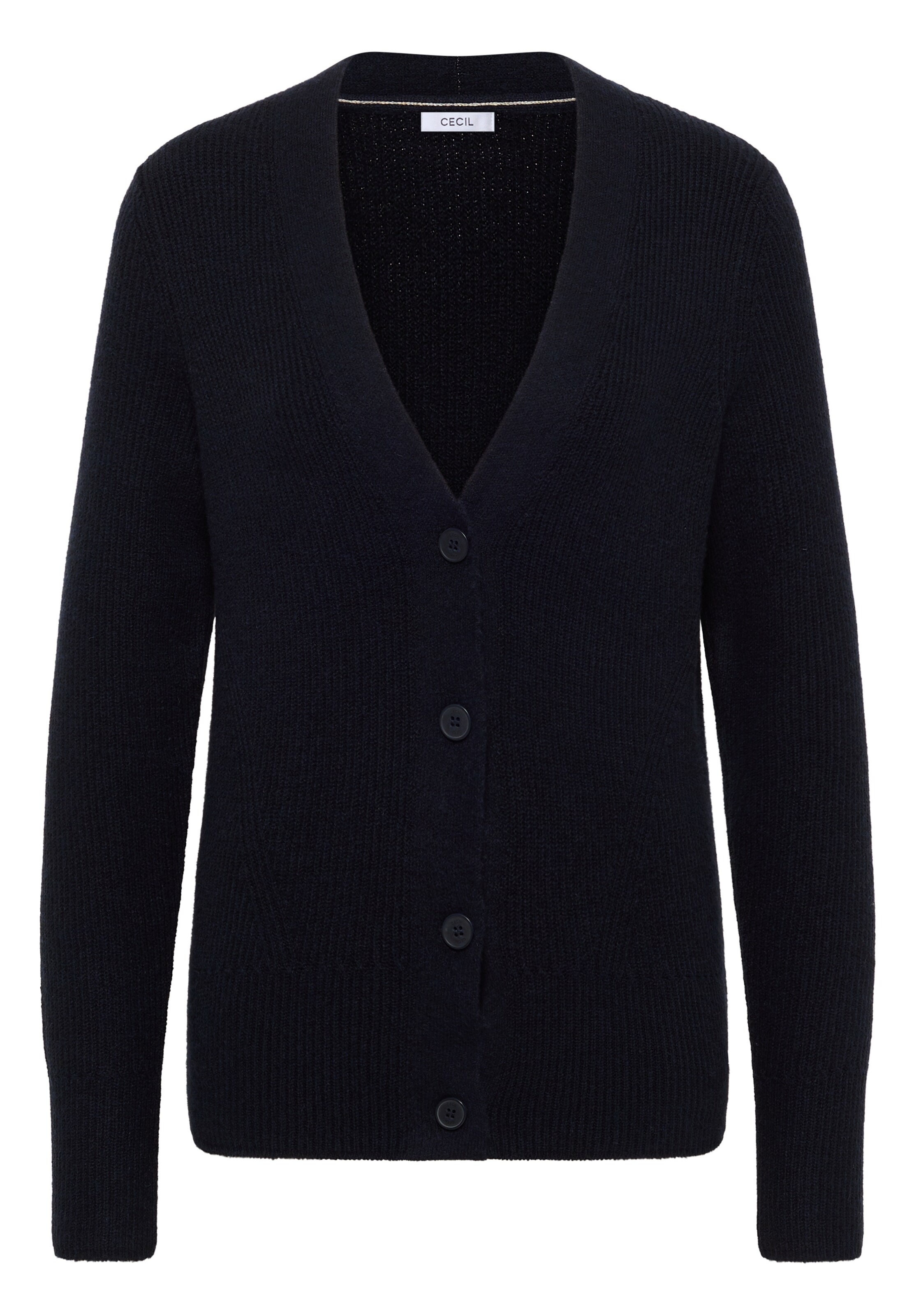 CECIL Knit Cardigan in Blue: front