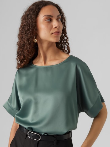 VERO MODA Bluse 'MERLE' in Grün